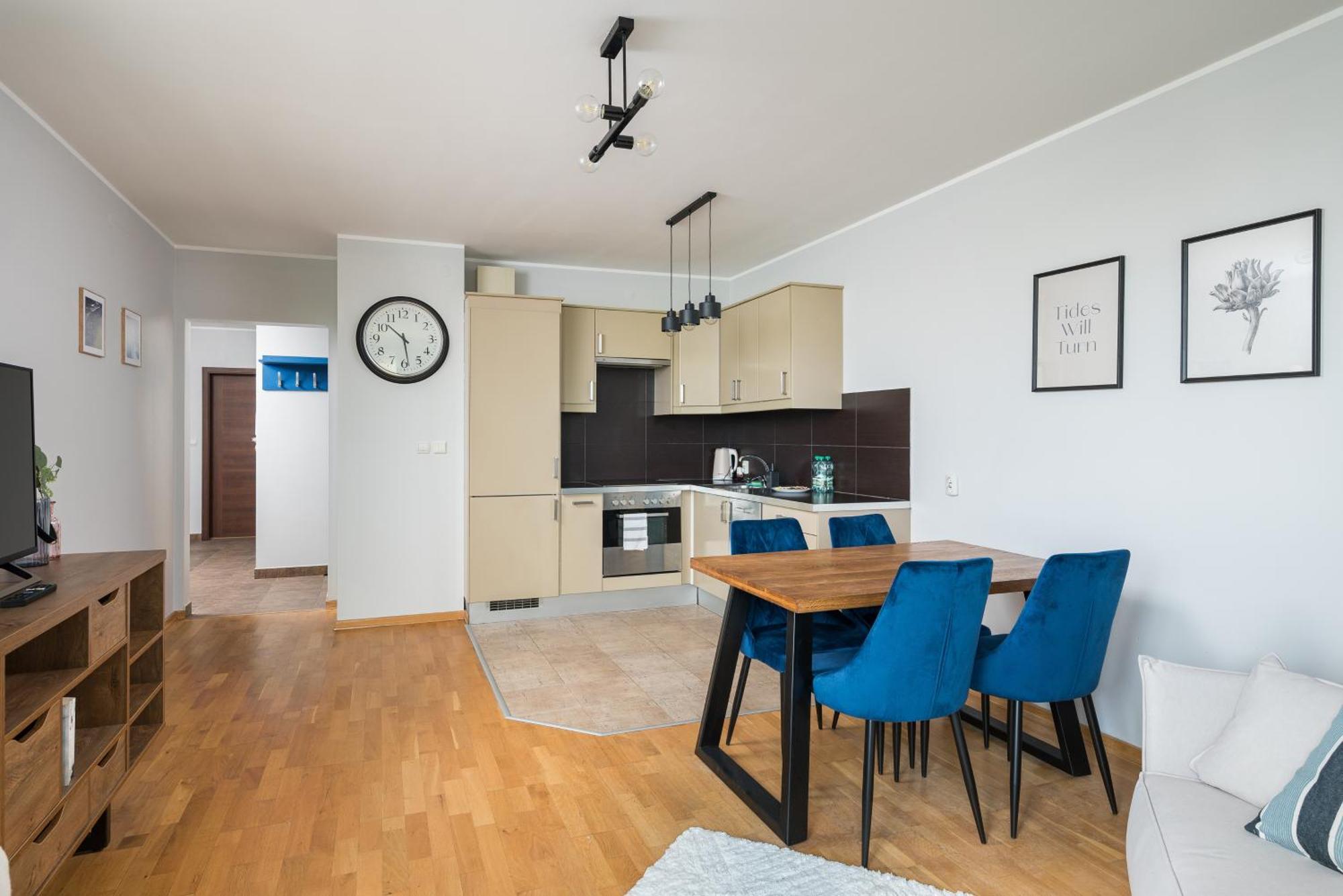 Apartment Metro Wilanowska Blue Warschau